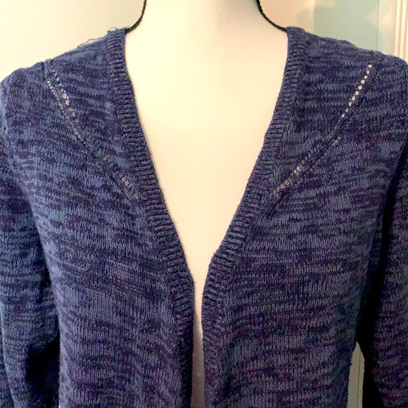 Torrid Blue Knit Sweater Cardigan! EUC! Size 00X - Picture 4 of 8